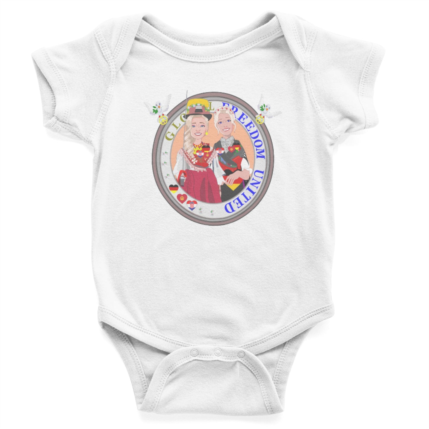 Baby Body GLOBAL FREEDOM UNITED© Girl Croatia & Germany Blondi