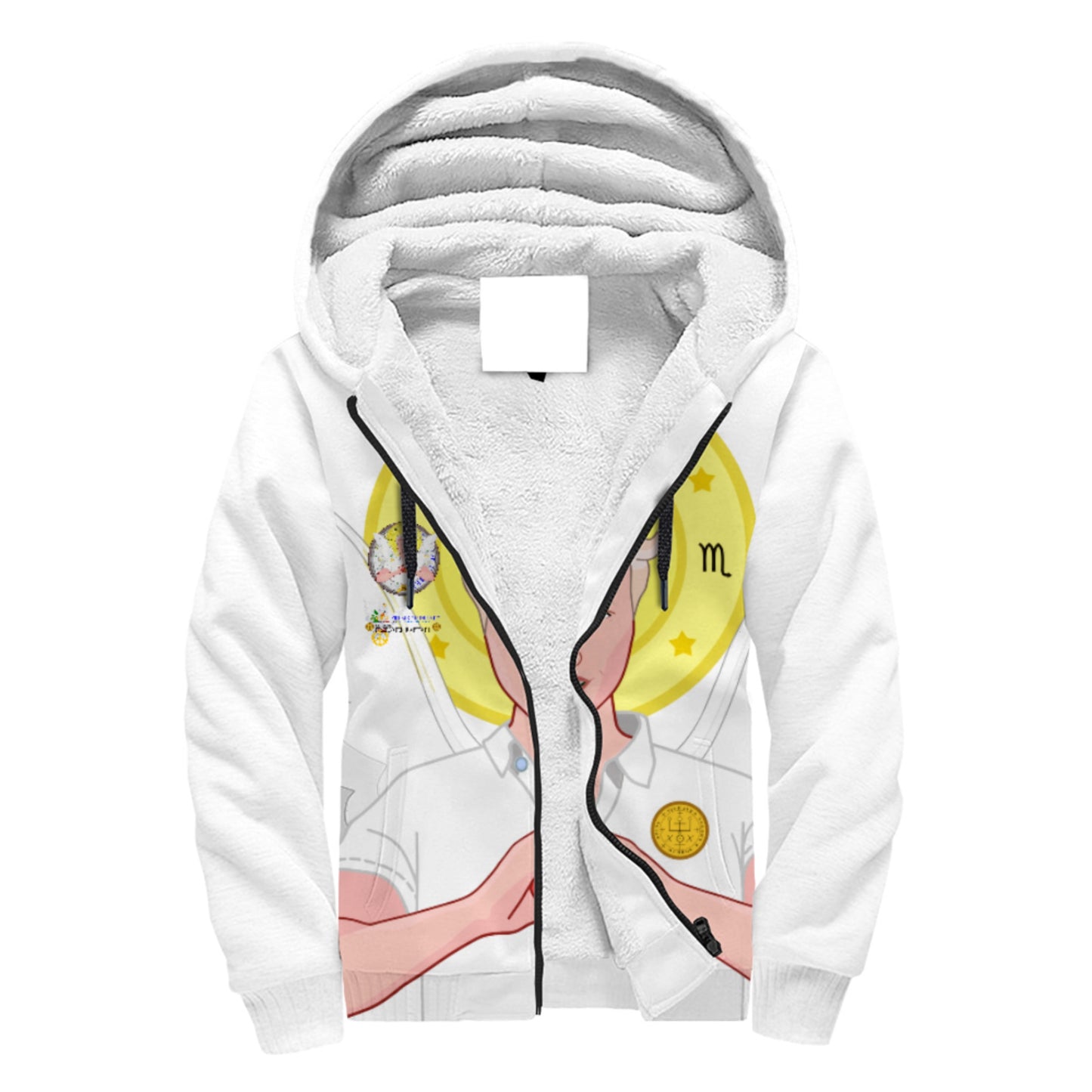 Plush Hoodie Global Freedom United Archangel Raphael Big