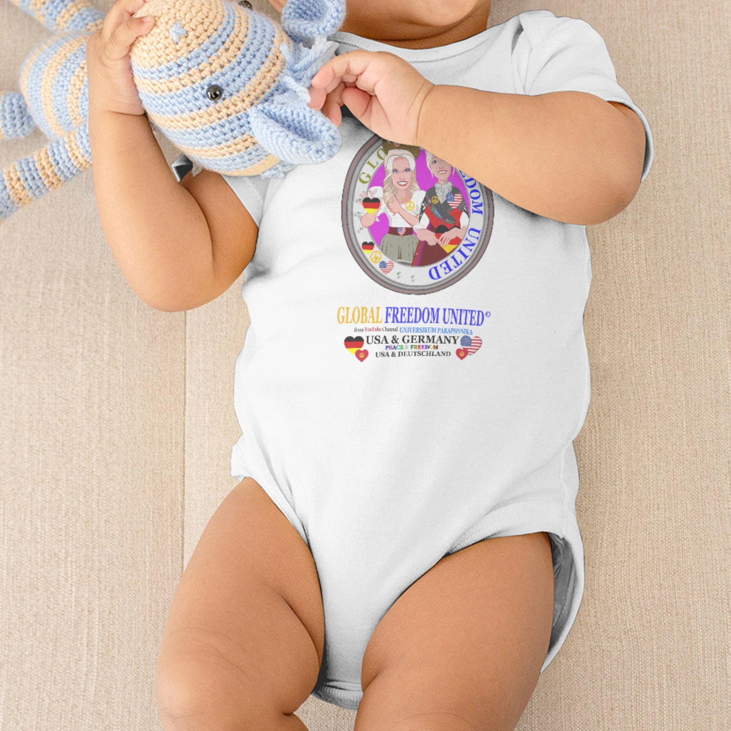 Baby Body Global Freedom United Girls Usa & Germany Old Peace Version 2