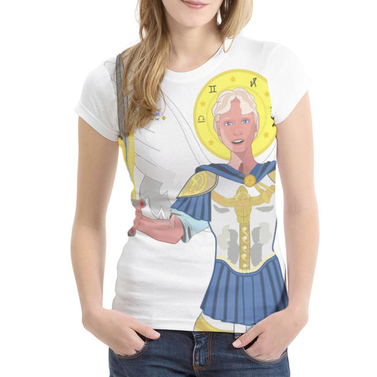 Women´s T-shirt 1 Global Freedom United Archangel Michael Wight