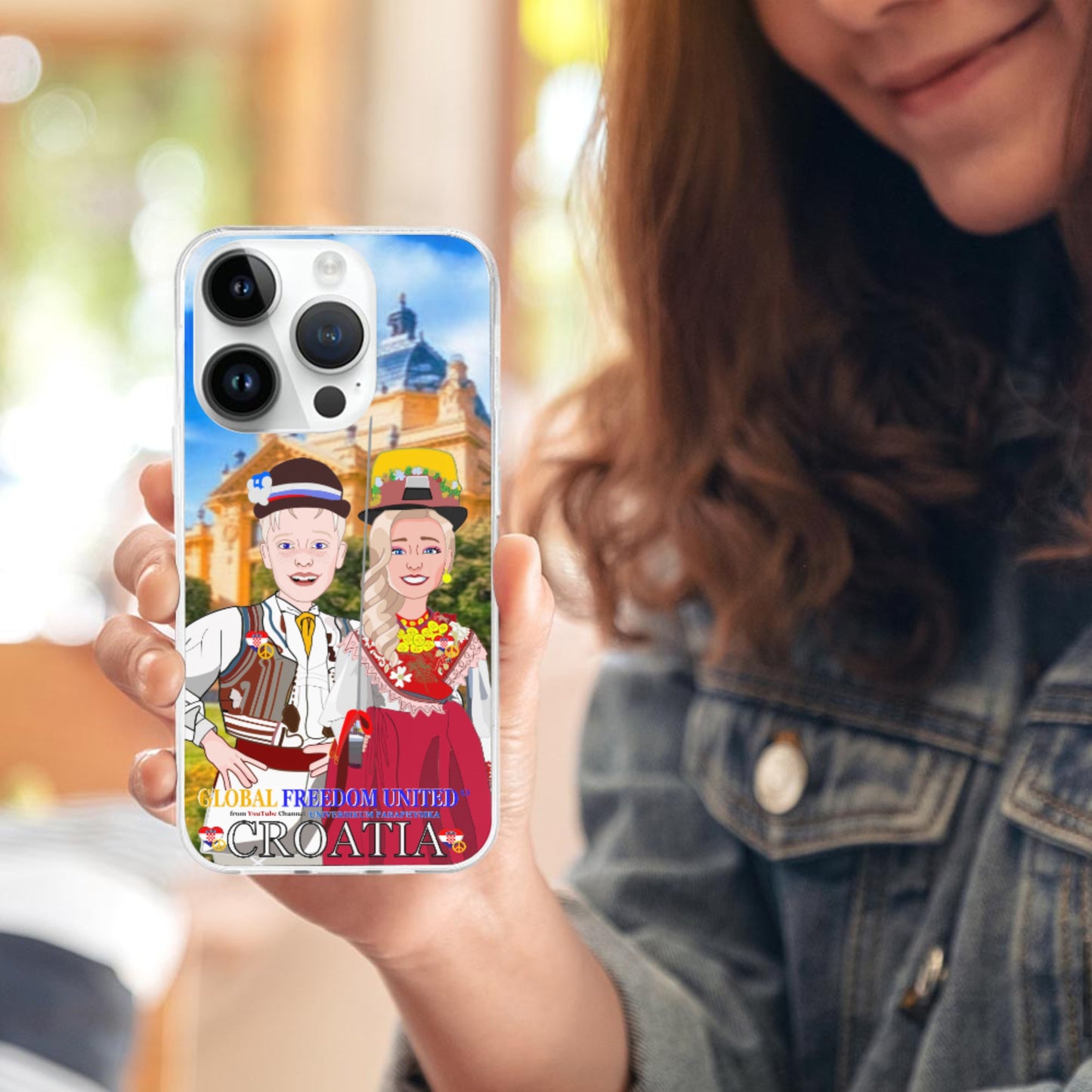 Phone Case GLOBAL FREEDOM UNITED© Couple Edition Croatia