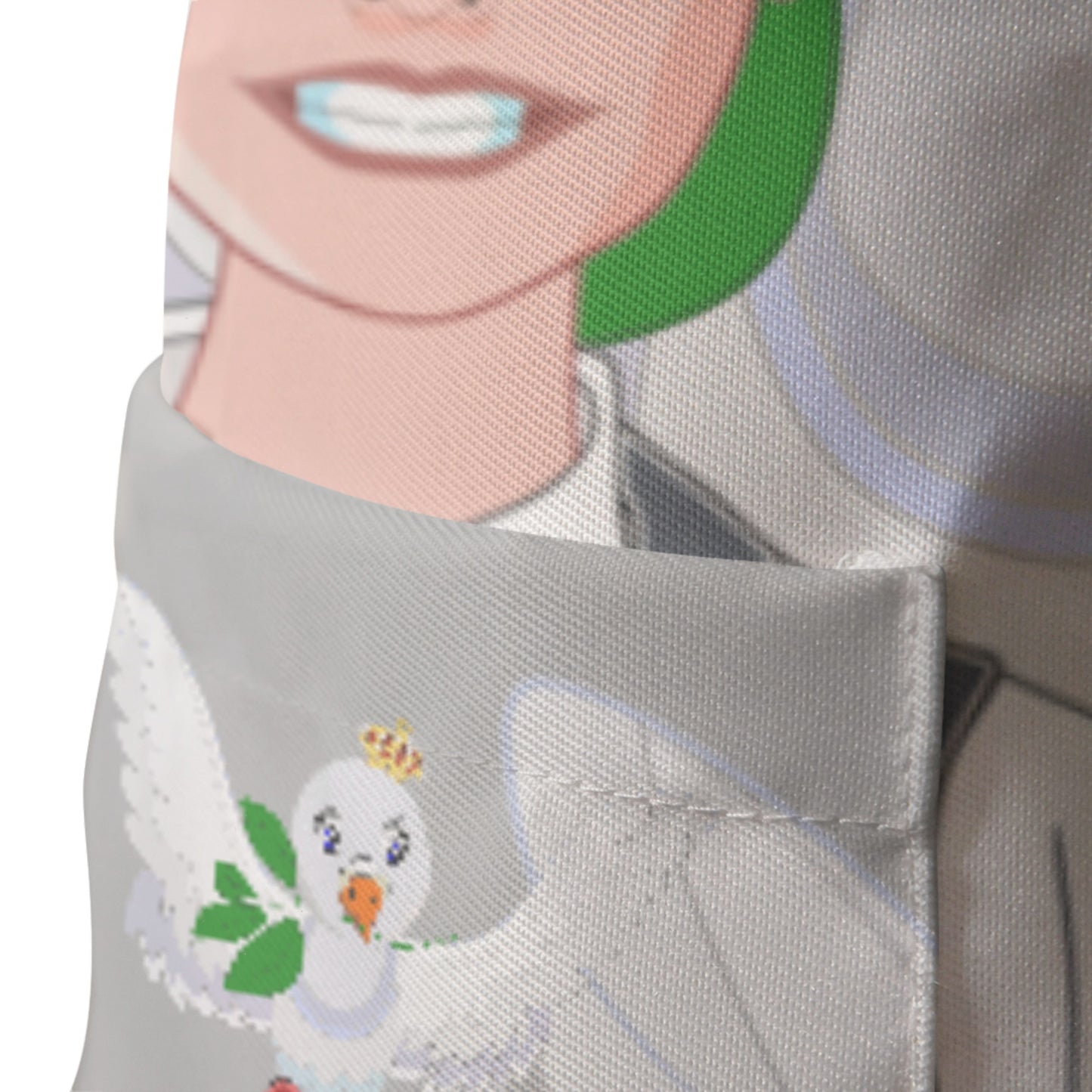 Apron GLOBAL FREEDOM UNITED© Men Romania & Germany Grey