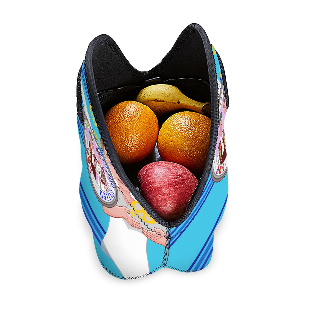 Meal Back GLOBAL FREEDOM UNITED© Men Croatia & Serbia Blue 2