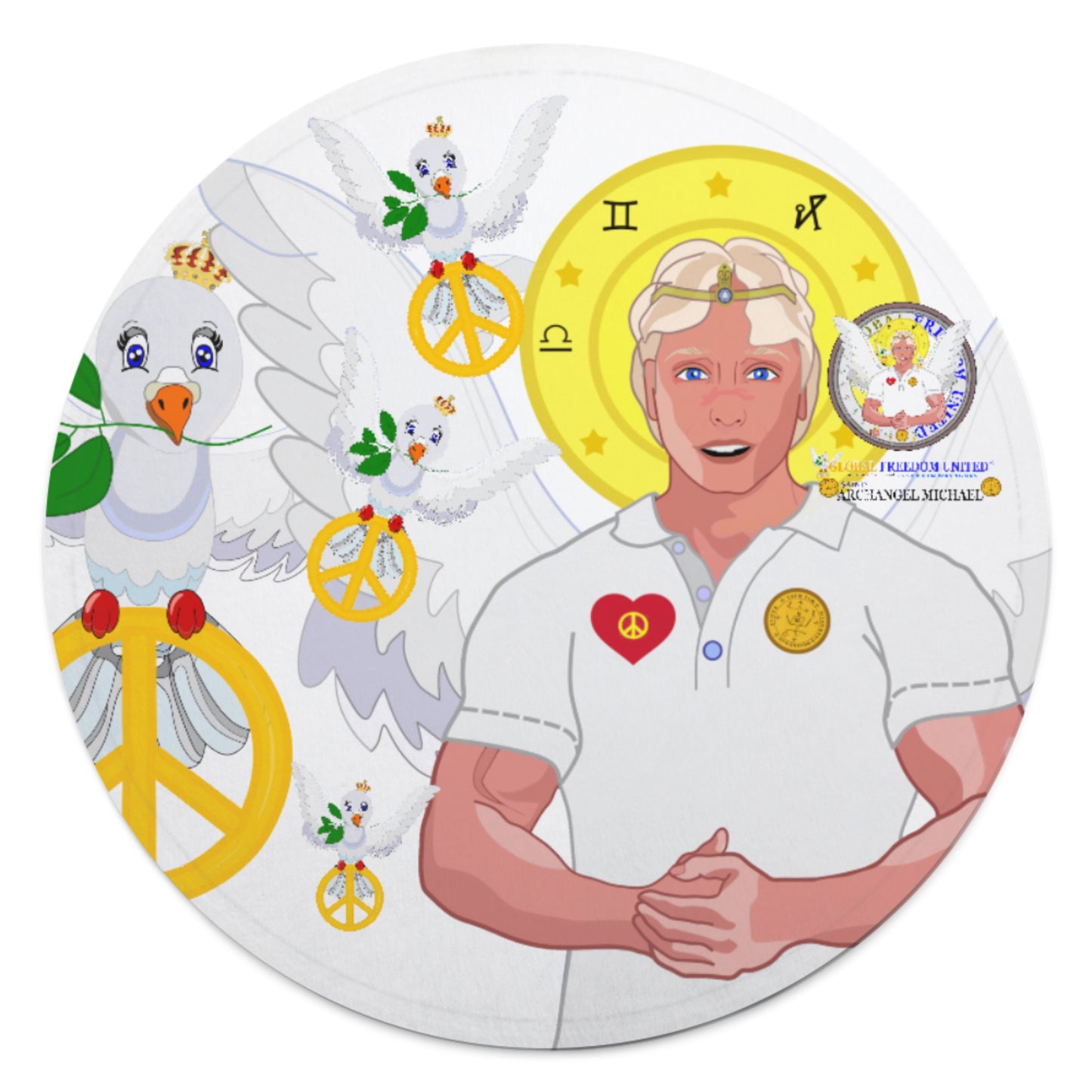 Blankets For Kits Global Freedom United Archangel Michael English V3