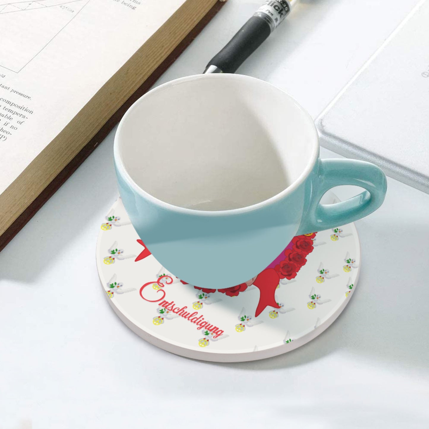 Glasunterleger Global Freedom United Entschuldigung Von Einem Mädchen