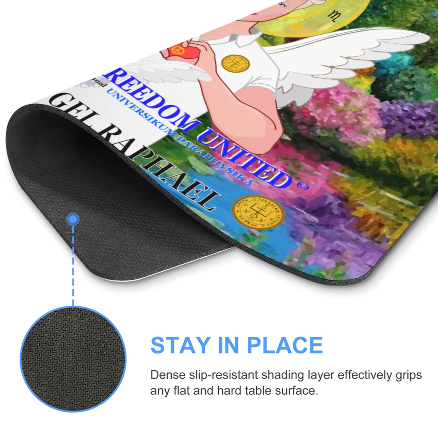 Mouse Pad Global Freedom United Archangel Raphael