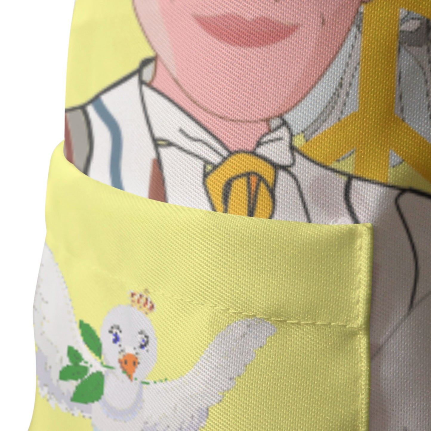 Apron GLOBAL FREEDOM UNITED© Men Croatia & Hungary Yellow