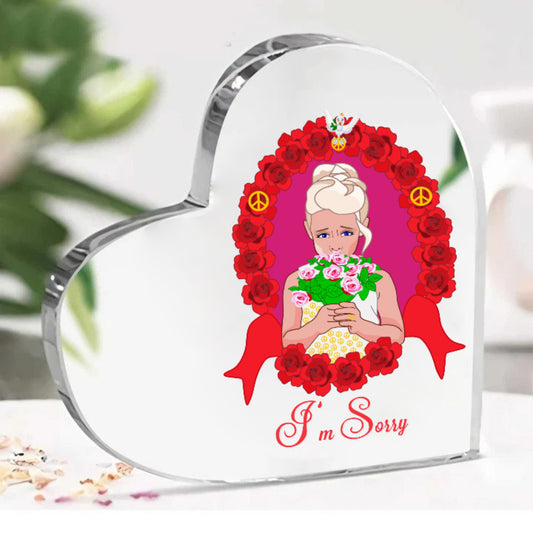 Acryl Haert GLOBAL FREEDOM UNITED© I´m Sorry From A Girl