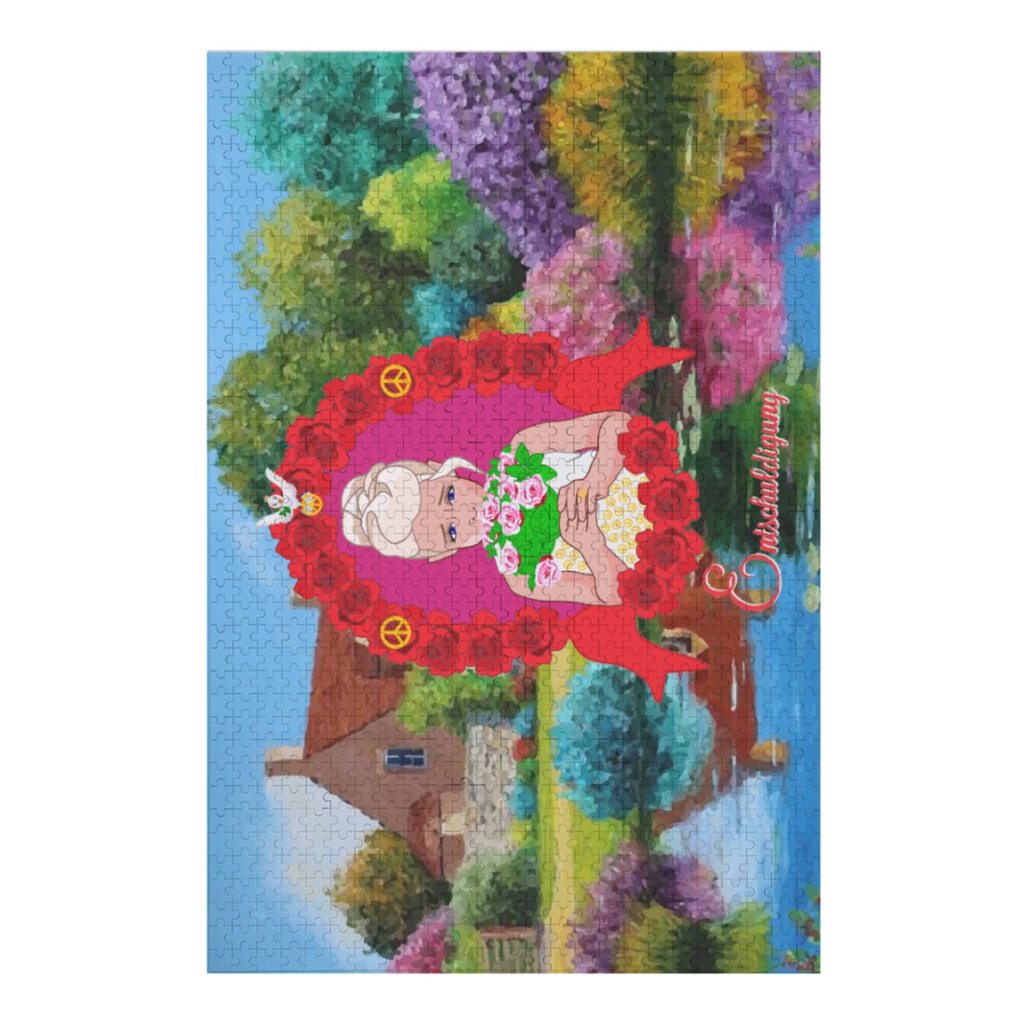 Puzzle Global Freedom United Ein Mädchen Sagt Entschuldigung