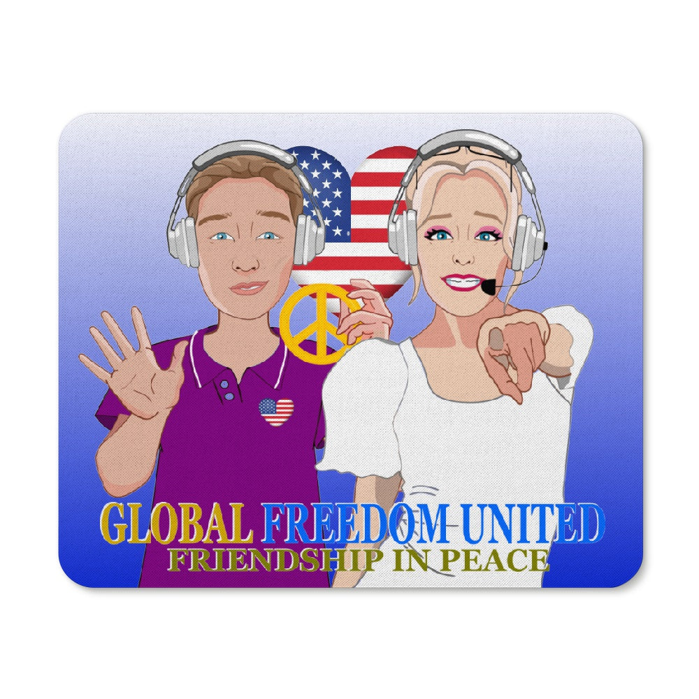 Mouse Ped GLOBAL FREEDOM UNITED© Couple USA Wight American