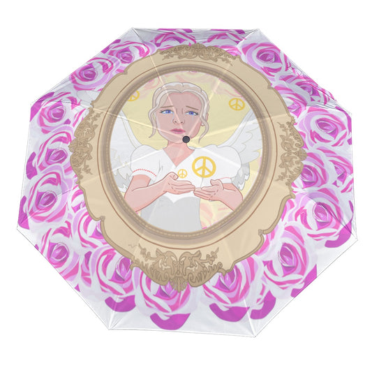 Umbrella Global Freedom United Women Peace Of Angel Old Peace Roses Edition Old Peace Pink