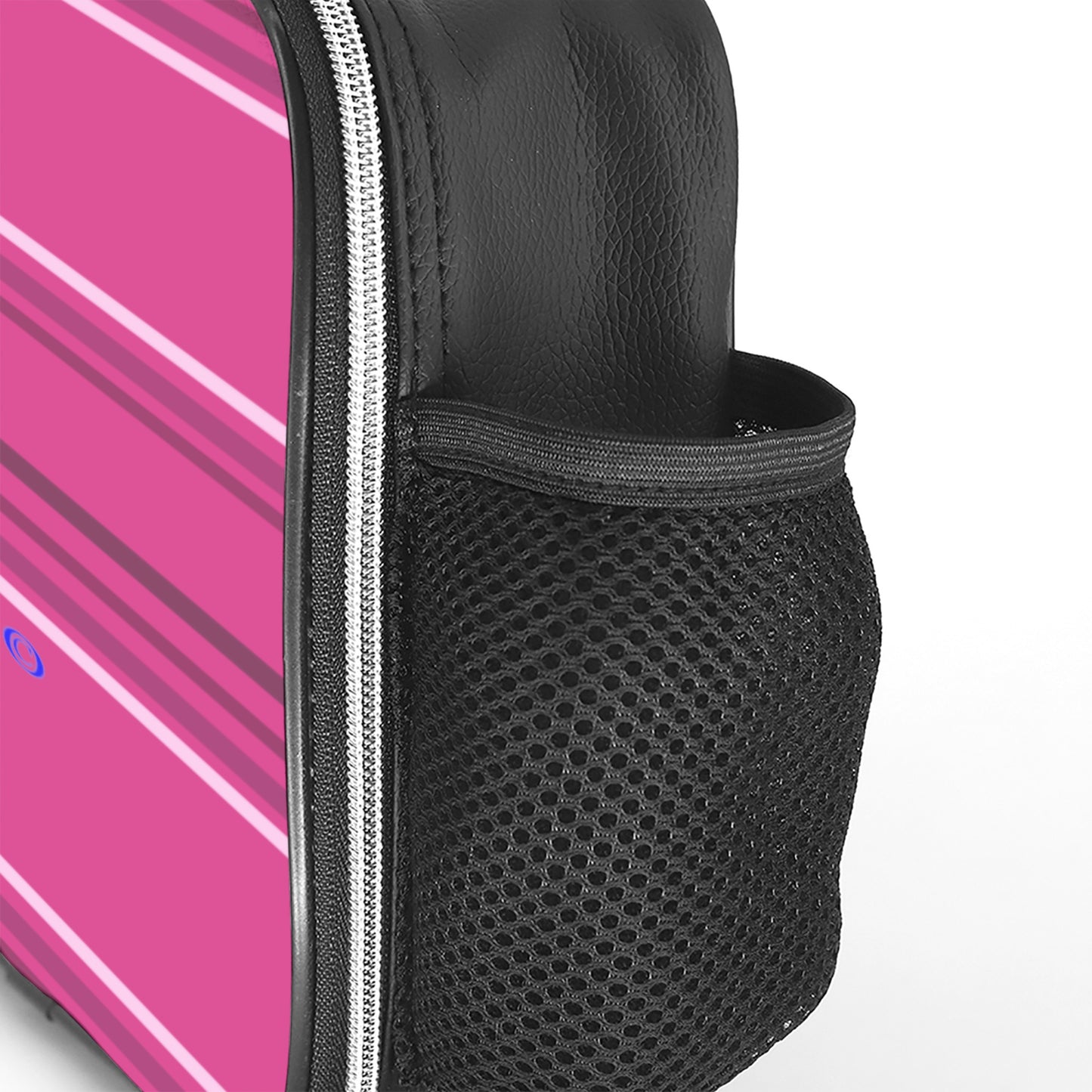 Leather Meal Bag GLOBAL FREEDOM UNITED© Women Iraq & USA Pink