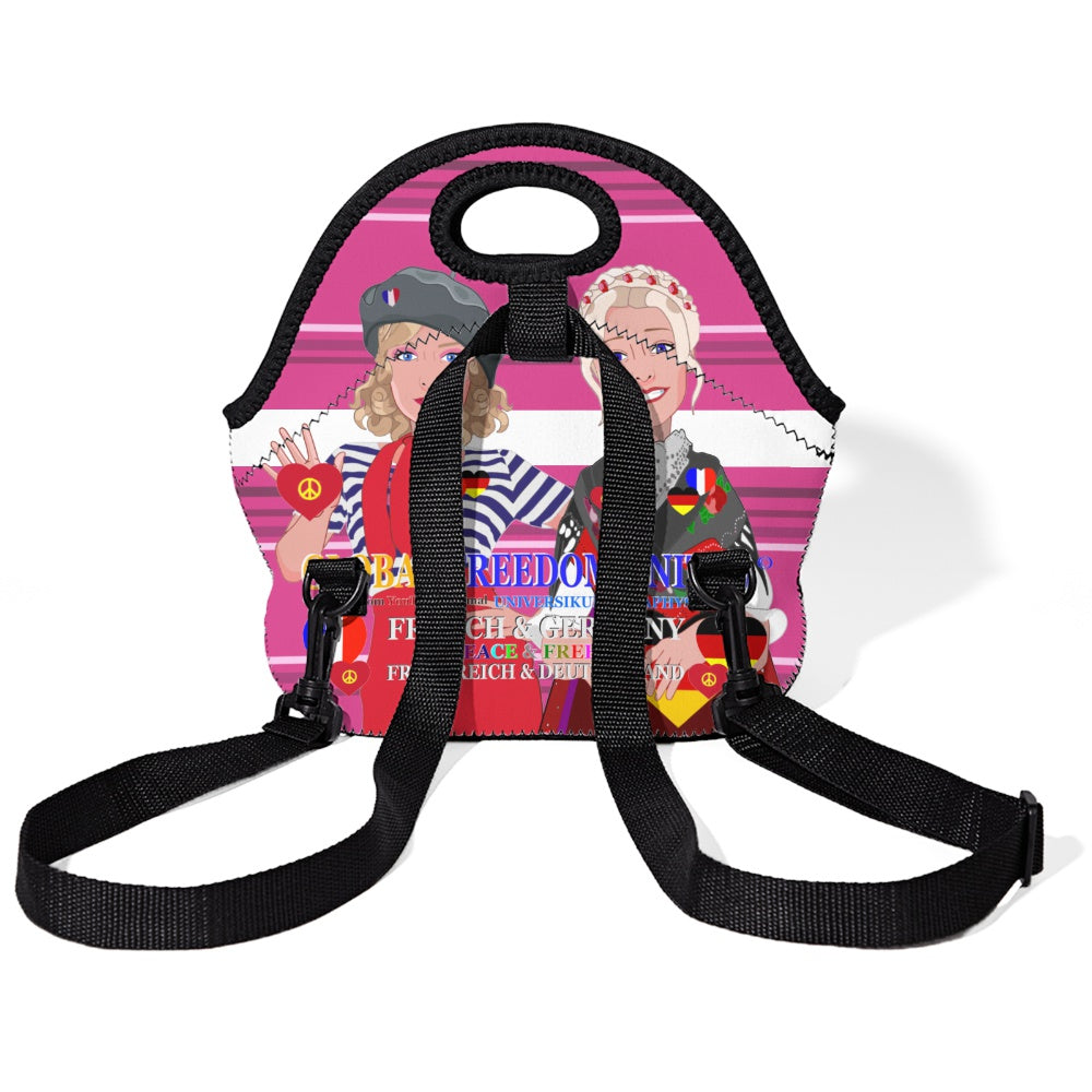 Meal Bag With Strap GLOBAL FREEDOM UNITED© Women French & Germany
