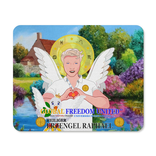 Mouse Pad Global Freedom United Archangel Raphael