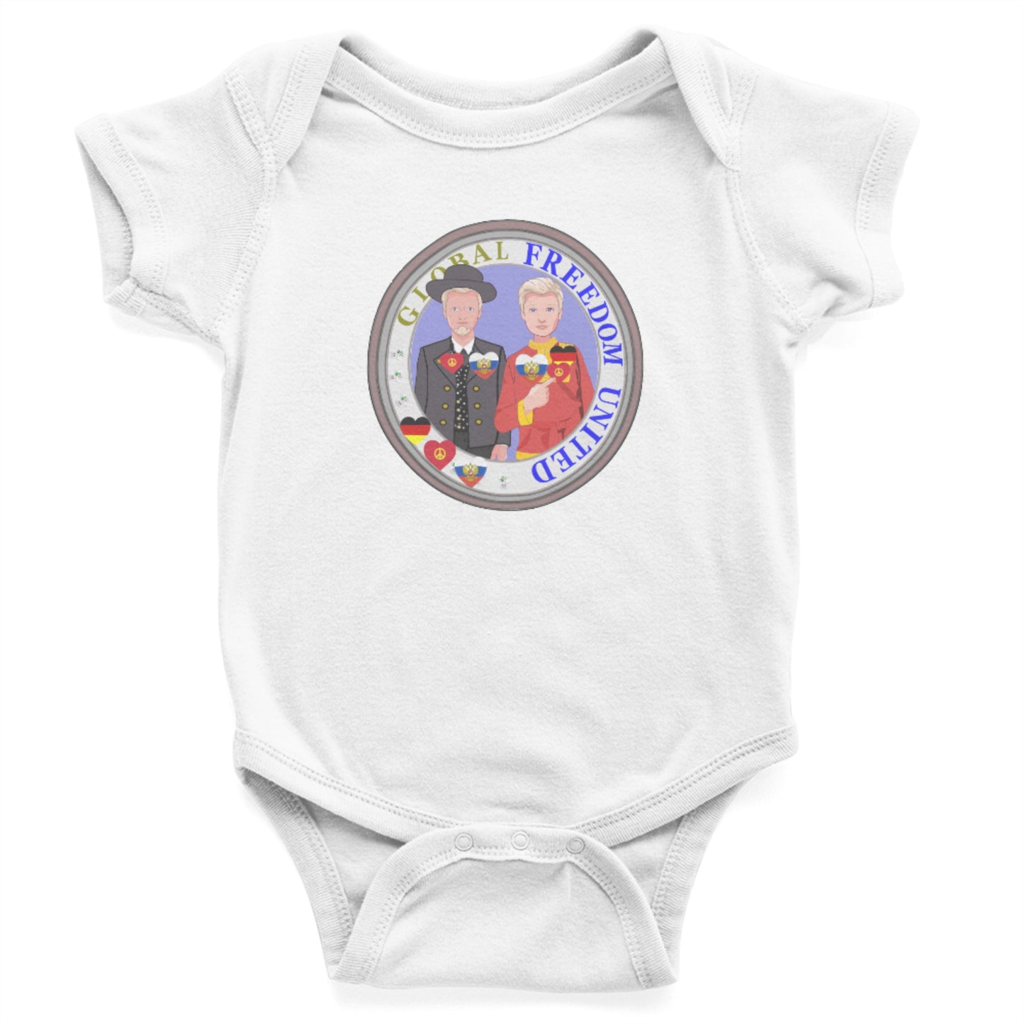 Baby Body Global Freedom United Boys Russia & Germany Old Peace