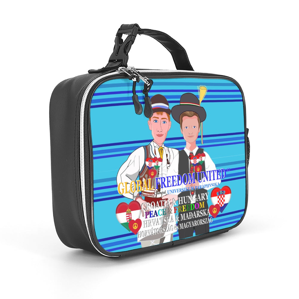 Laether Meal Back GLOBAL FREEDOM UNITED© Boys Croatia & Hungary Blue