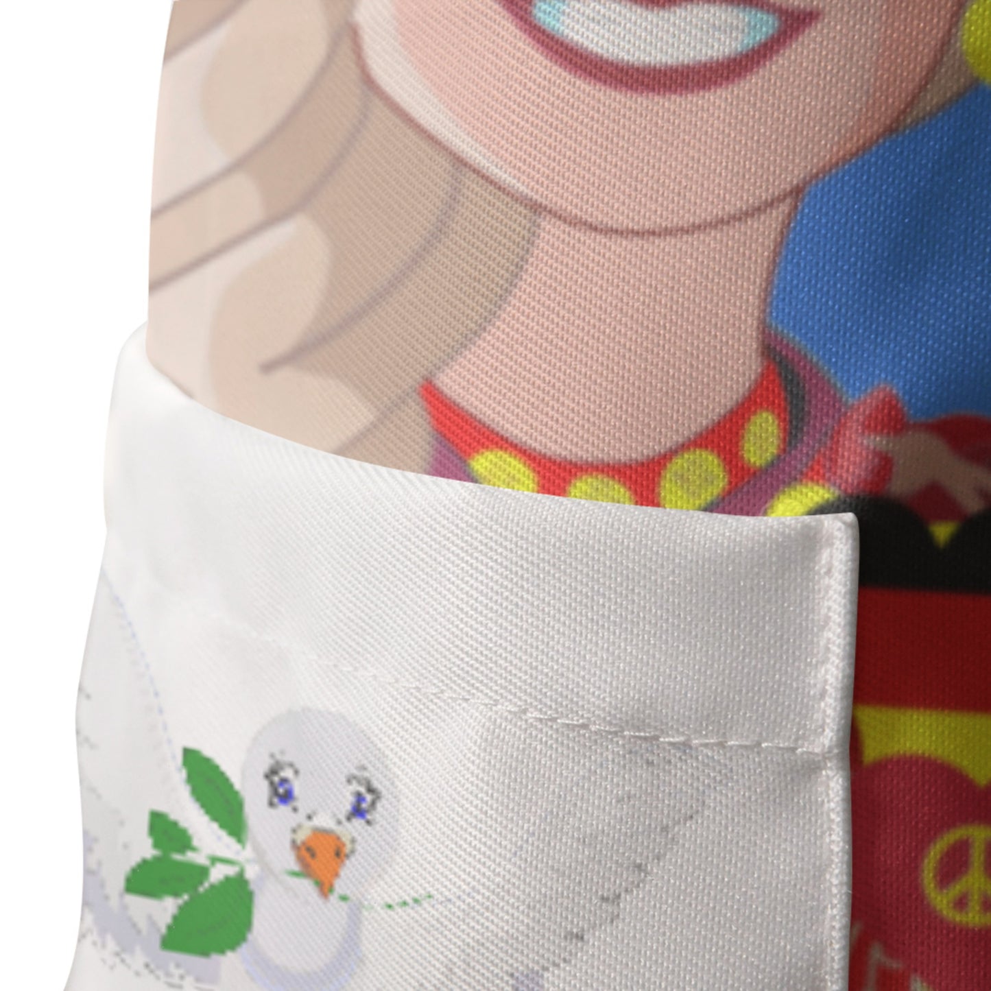 Apron GLOBAL FREEDOM UNITED© Women Croatia & Germany Blue