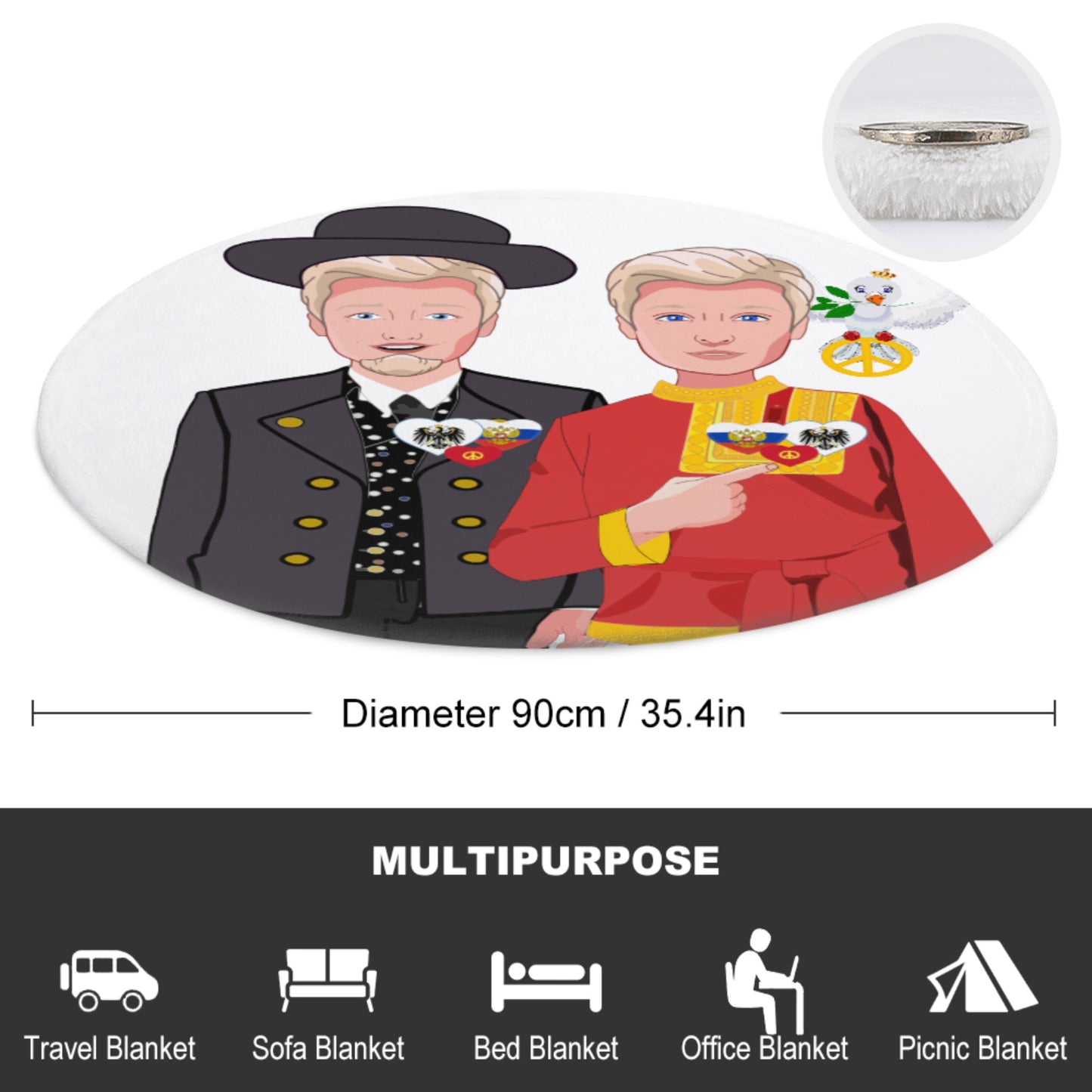 Blankets For Kits Global Freedom United Men Prussia & Russia