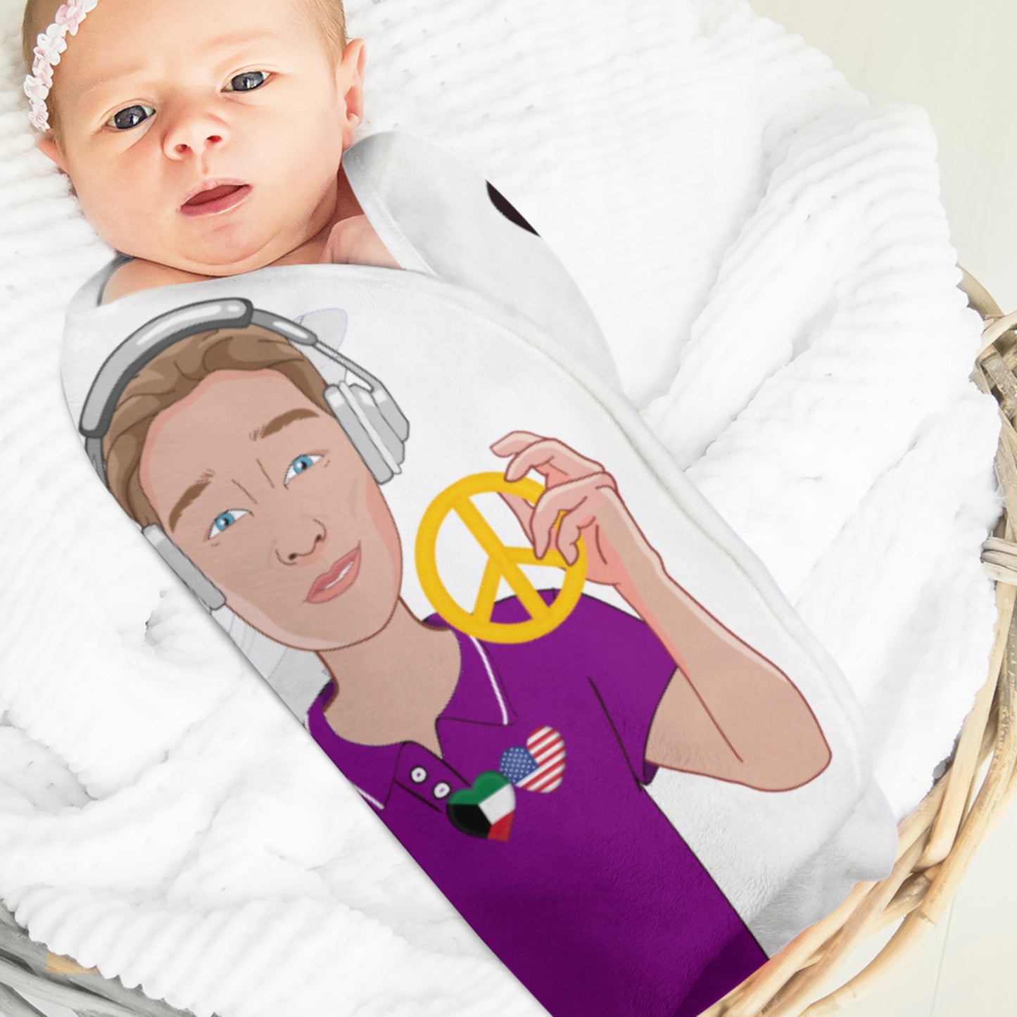 Blankets For Kits Global Freedom United Boy Kuwait & Usa