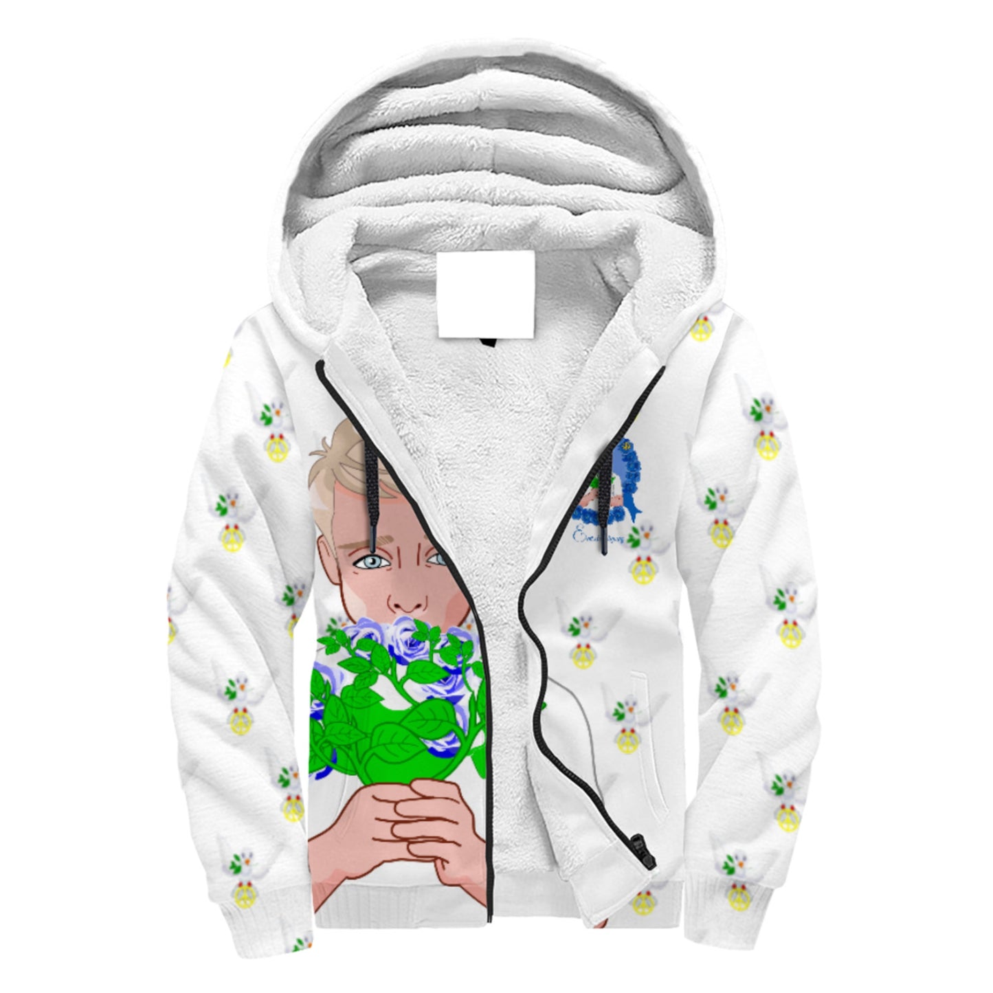 Plush Hoodie Global Freedom United Ein Junge Sagt Entschuldigung