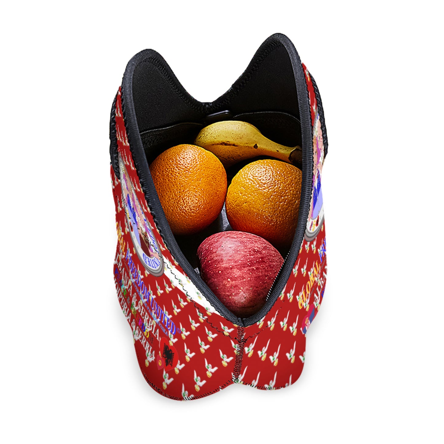 Meal Back GLOBAL FREEDOM UNITED©  Women Albania & Serbia Pink 2