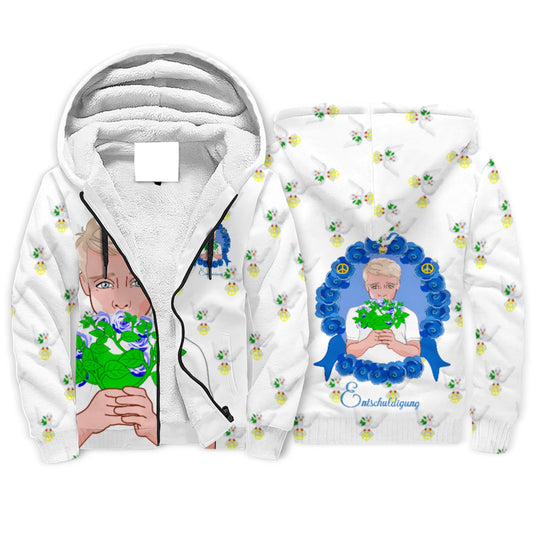 Plush Hoodie Global Freedom United Ein Junge Sagt Entschuldigung