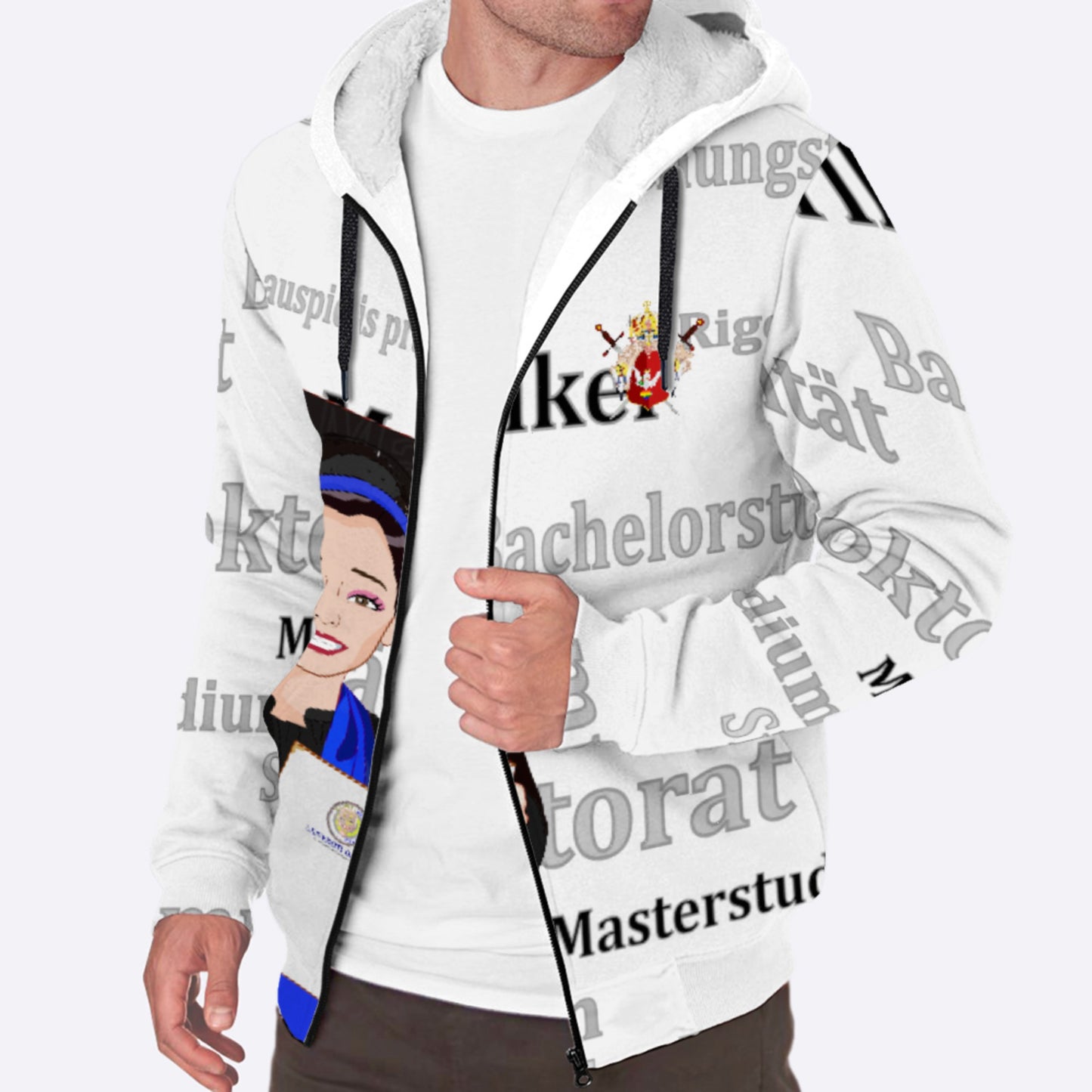 Plush Hoodie Global Freedom United Asia Student Girl Cooper Place