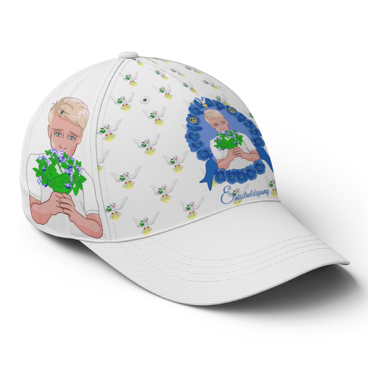 Baseball Cap GLOBAL FREEDOM UNITED© Ein Junge Sagt Entschuldigung