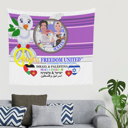 Tapestry Global Freedom United Women Palestina & Israel Lilac