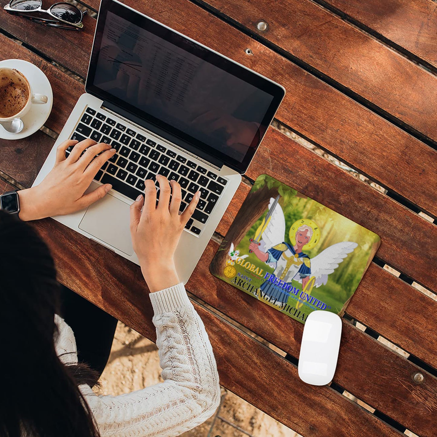 Mouse Ped Global Freedom United Archangel Michael English V1