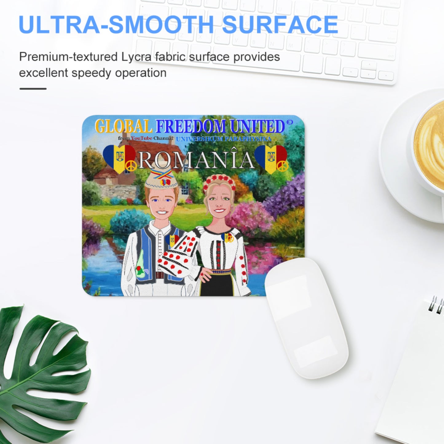 Mouse Pat GLOBAL FREEDOM UNITED© Couple Edition Romania