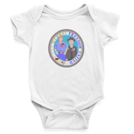 Baby Body Global Freedom United Boys Usa & Germany Old Peace