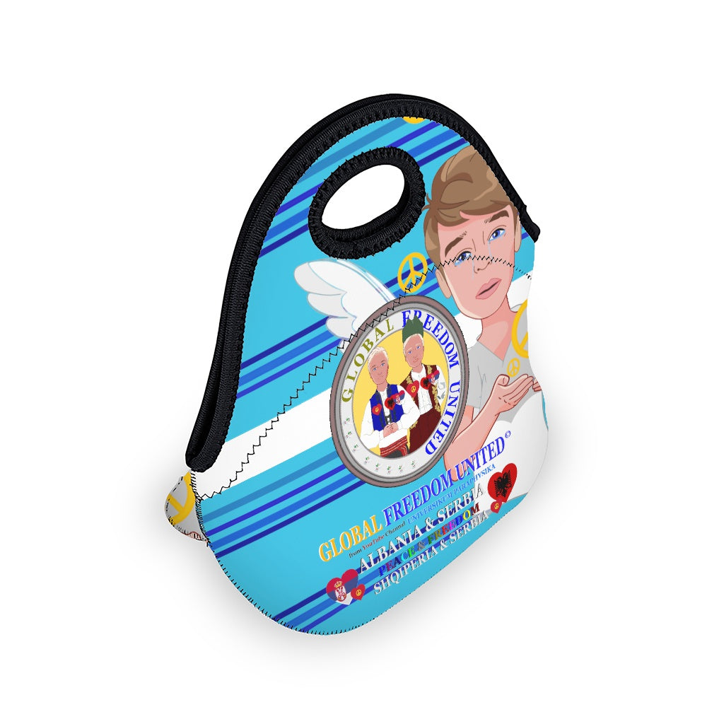 Meal Back GLOBAL FREEDOM UNITED© Men Albania & Serbia Blue 2