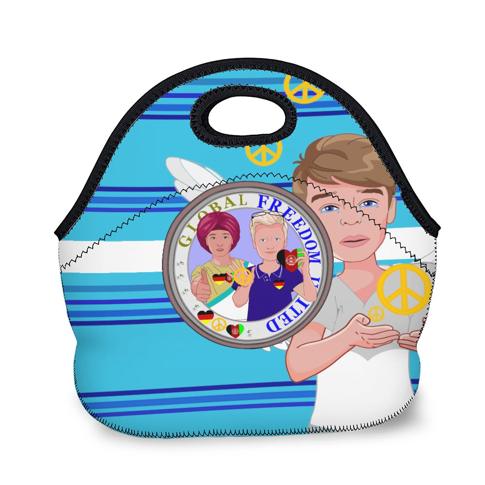 Meal Back GLOBAL FREEDOM UNITED© Men AFGHANISTAN & GERMANY Blue 2