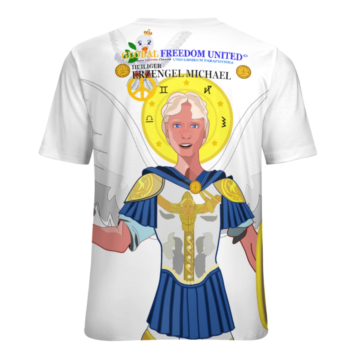 Women´s T-shirt 3 Global Freedom United Archangel Michael Big