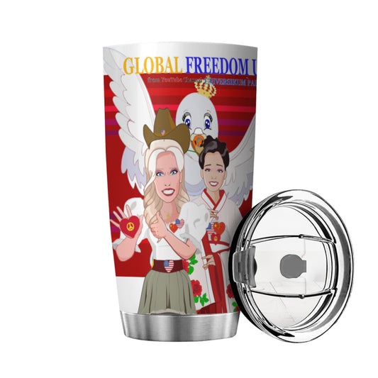 Tumbler Global Freedom United Men Usa & China Red