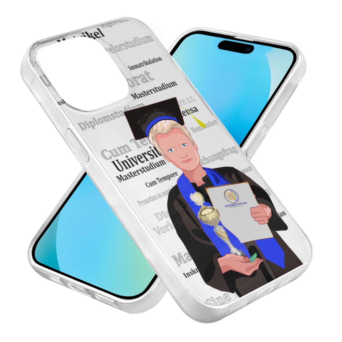 Phone Case GLOBAL FREEDOM UNITED© Student Boy Blond Hair Germany