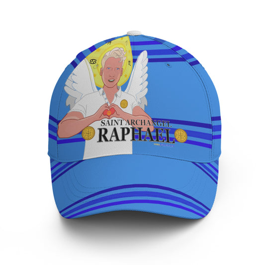 Basketball Cap Global Freedom United Archangel Raphael Deep Blue