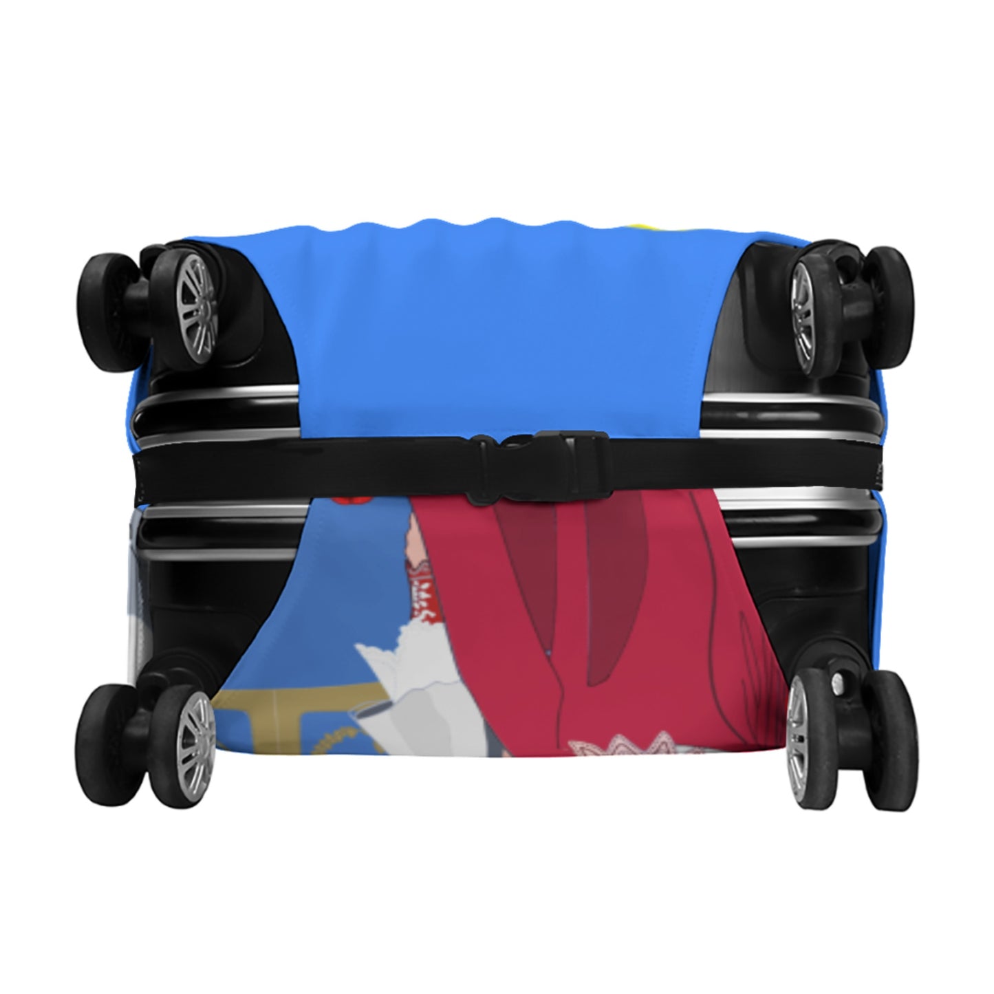 Lugguage Cover Global Freedom United Women Croatia & Serbia Old Peace Blue