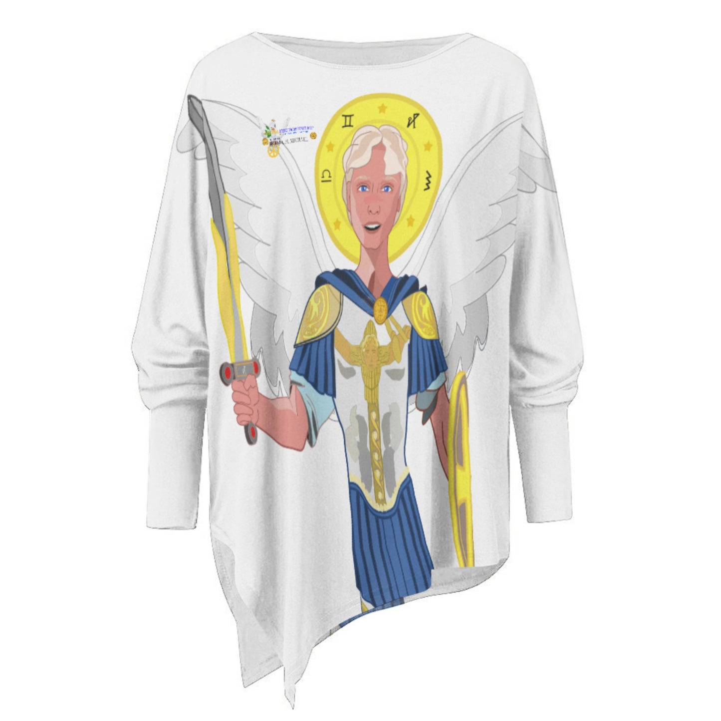 Pullover Long Sleeve T-shirt Global Freedom United Archangel Michael Wight