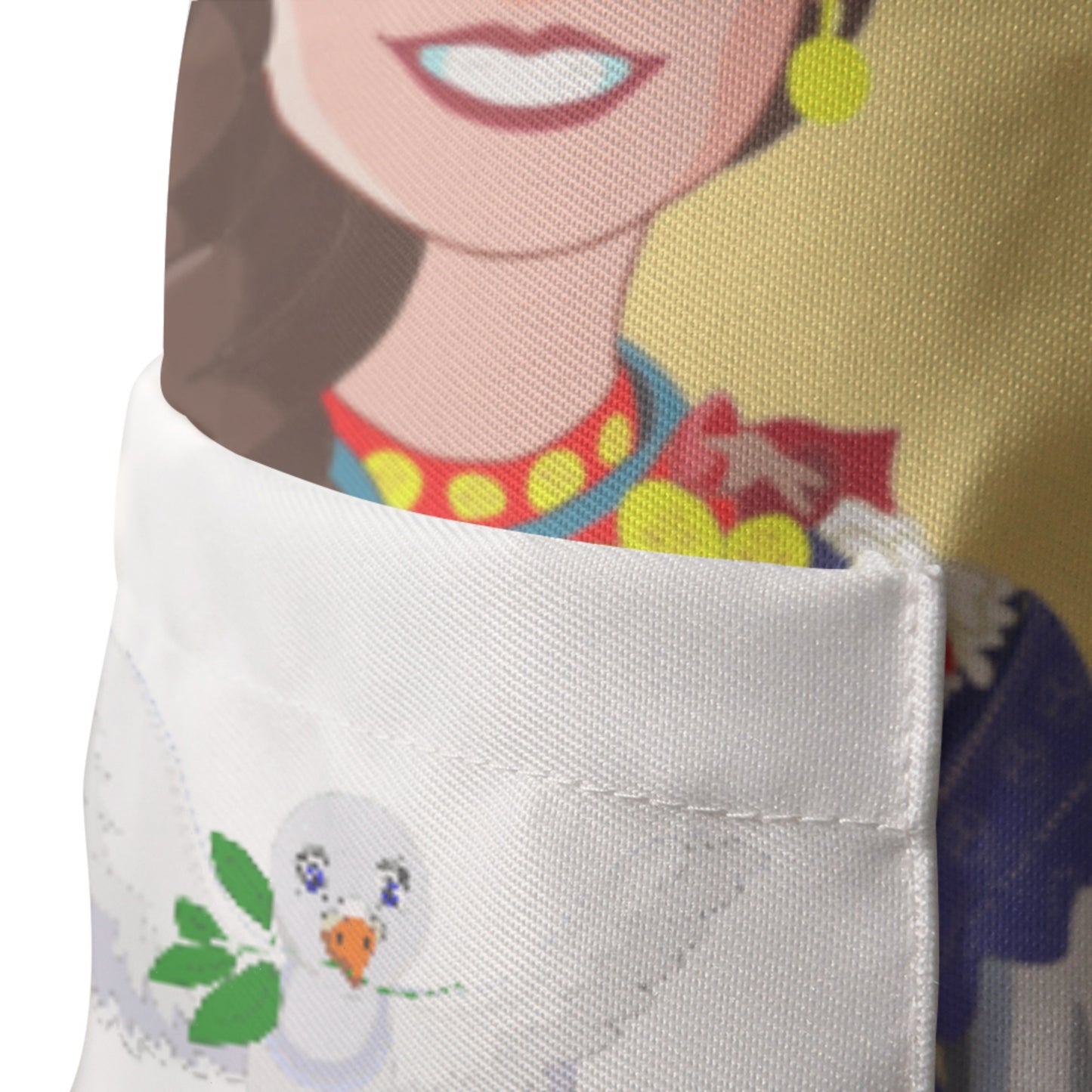 Apron GLOBAL FREEDOM UNITED© Women Croatia & Hungary V2 Yellow