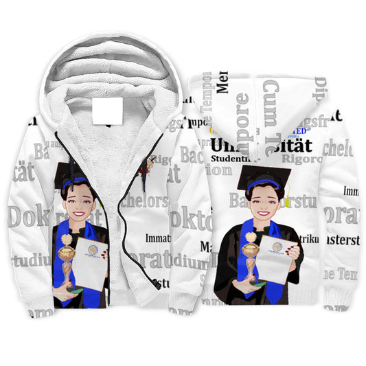 Plush Hoodie Global Freedom United Asia Student Girl Cooper Place