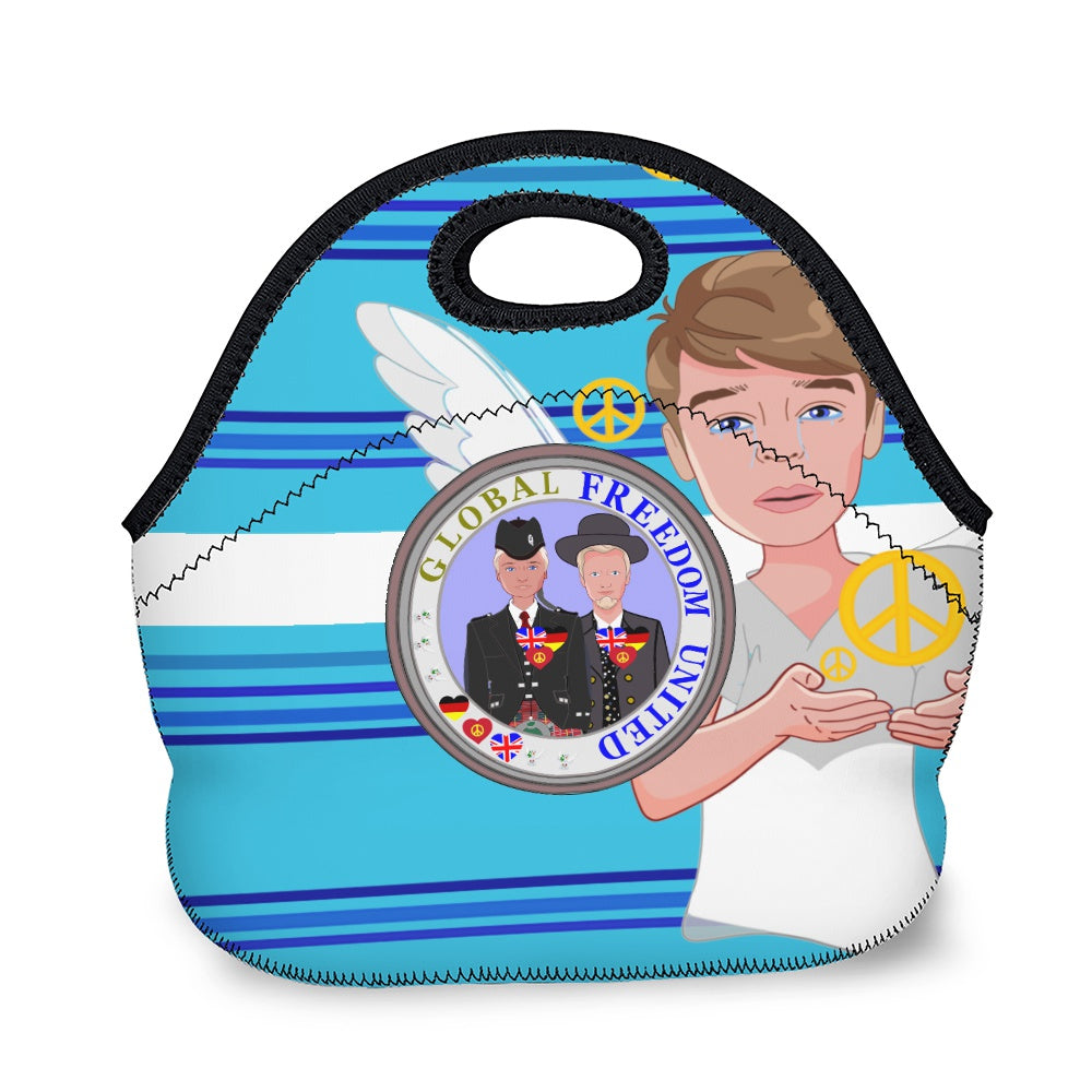 Meal Back GLOBAL FREEDOM UNITED© Men England & Germany Blue 2