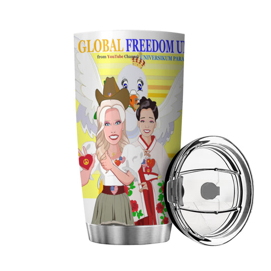 Tumbler Global Freedom United Men Usa & China Yellow