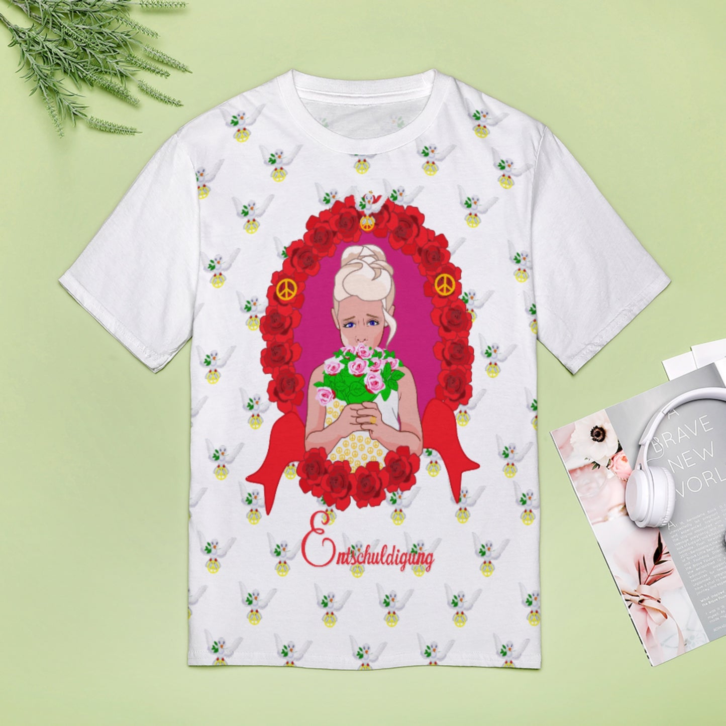 Frauen T-shirt 3 Global Freedom United Entschuldigung Von Einem Mädchen