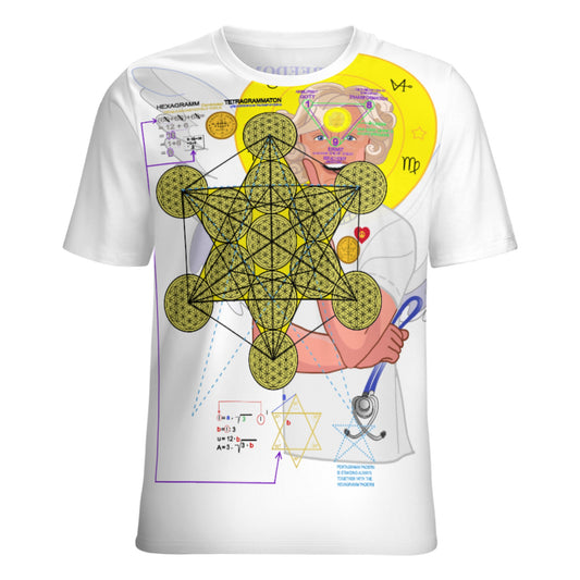 Women´s T-shirt GLOBAL FREEDOM UNITED©  Archangel Gabriel German Lab 2