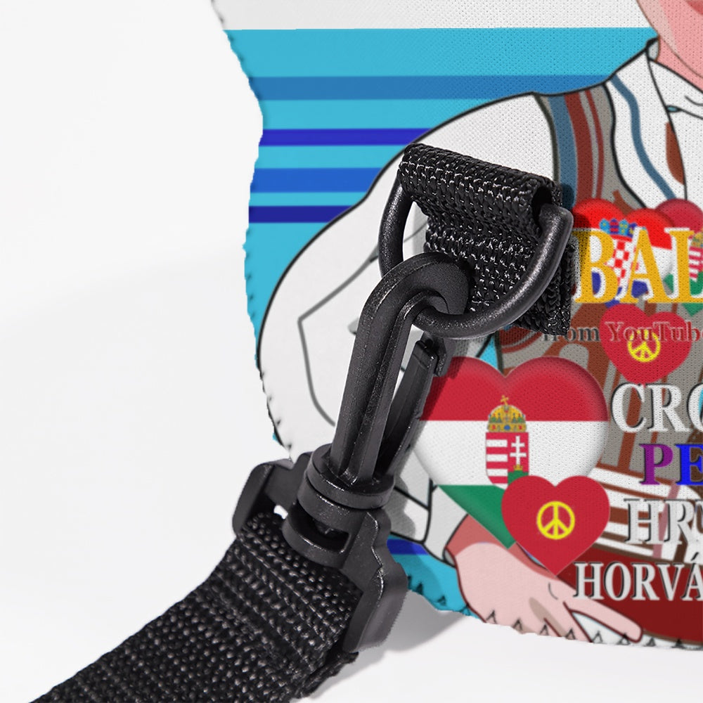 Meal Bag With Strap GLOBAL FREEDOM UNITED© Boys Croatia & Hungary Blue 1