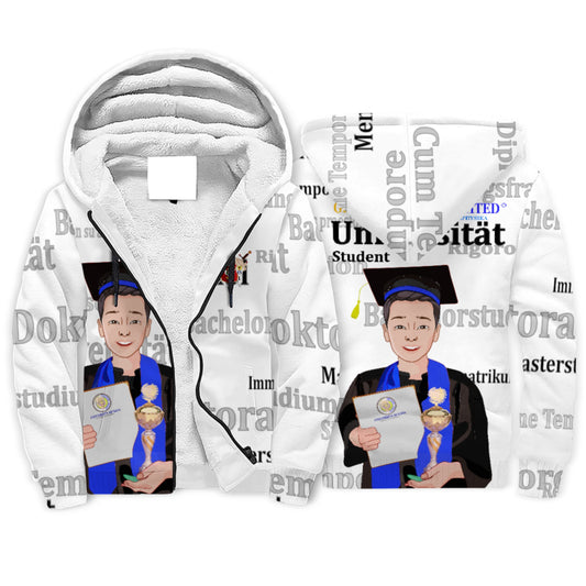 Plush Hoodie Global Freedom United Asia Student Cooper Place