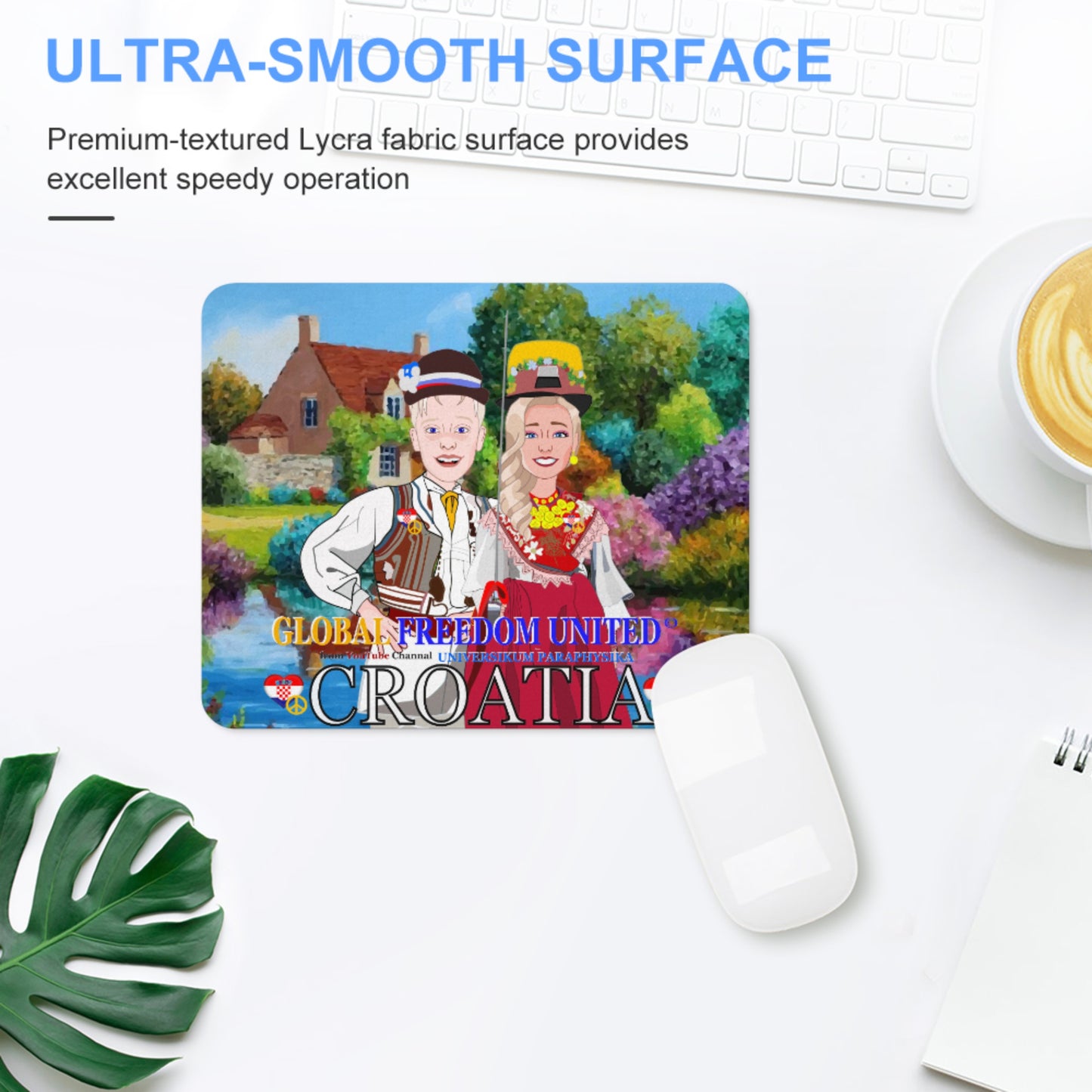 Mouse Pad Global Freedom United Couple Edition Croatia