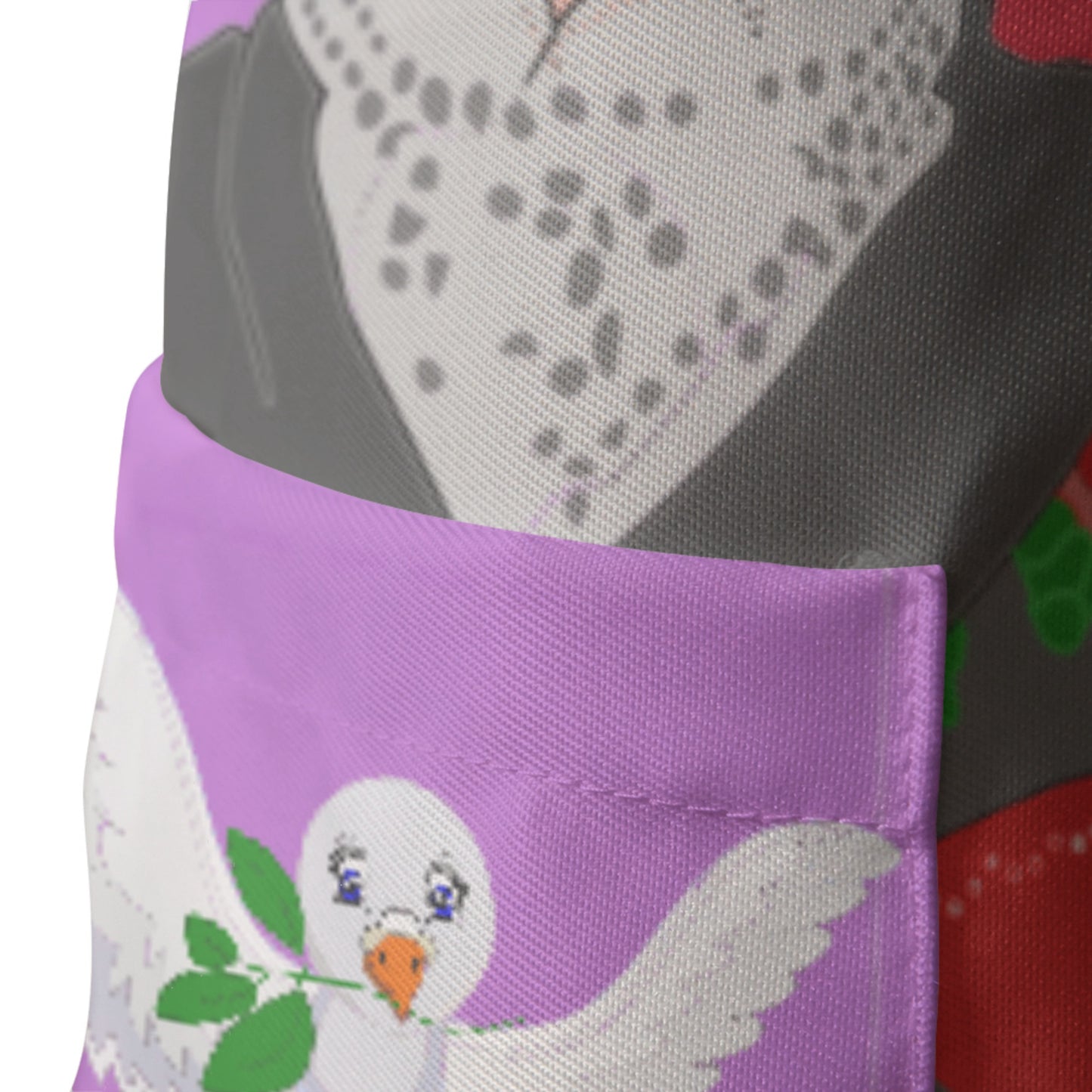 Apron GLOBAL FREEDOM UNITED© Women Romania & Germany Lilac